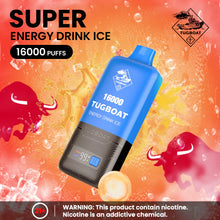 Load image into Gallery viewer, Tugboat 16000 (50mg) Puff Disposable Pod