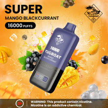 Load image into Gallery viewer, Tugboat 16000 (50mg) Puff Disposable Pod