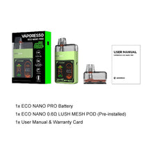 Load image into Gallery viewer, Vaporesso - ECO Nano PRO Pod System