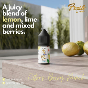 Fresh E-liquid - Citrus Berry Punch Salt Flavour Shot Kit, 30ml