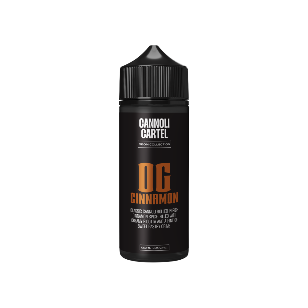 Cannoli Cartel LONGFILL -  OG Cinnamon, 120ml