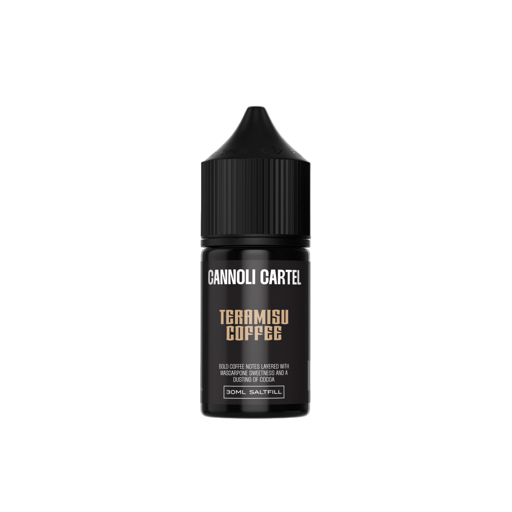 Cannoli Cartel LONGFILL - Teramisu Coffee MTL/Salt 30ML