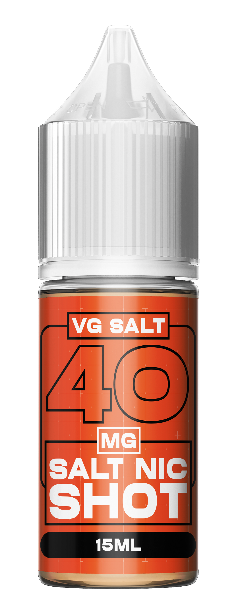 SSL - VG Base 40mg Salt Nic Shot, 15ml