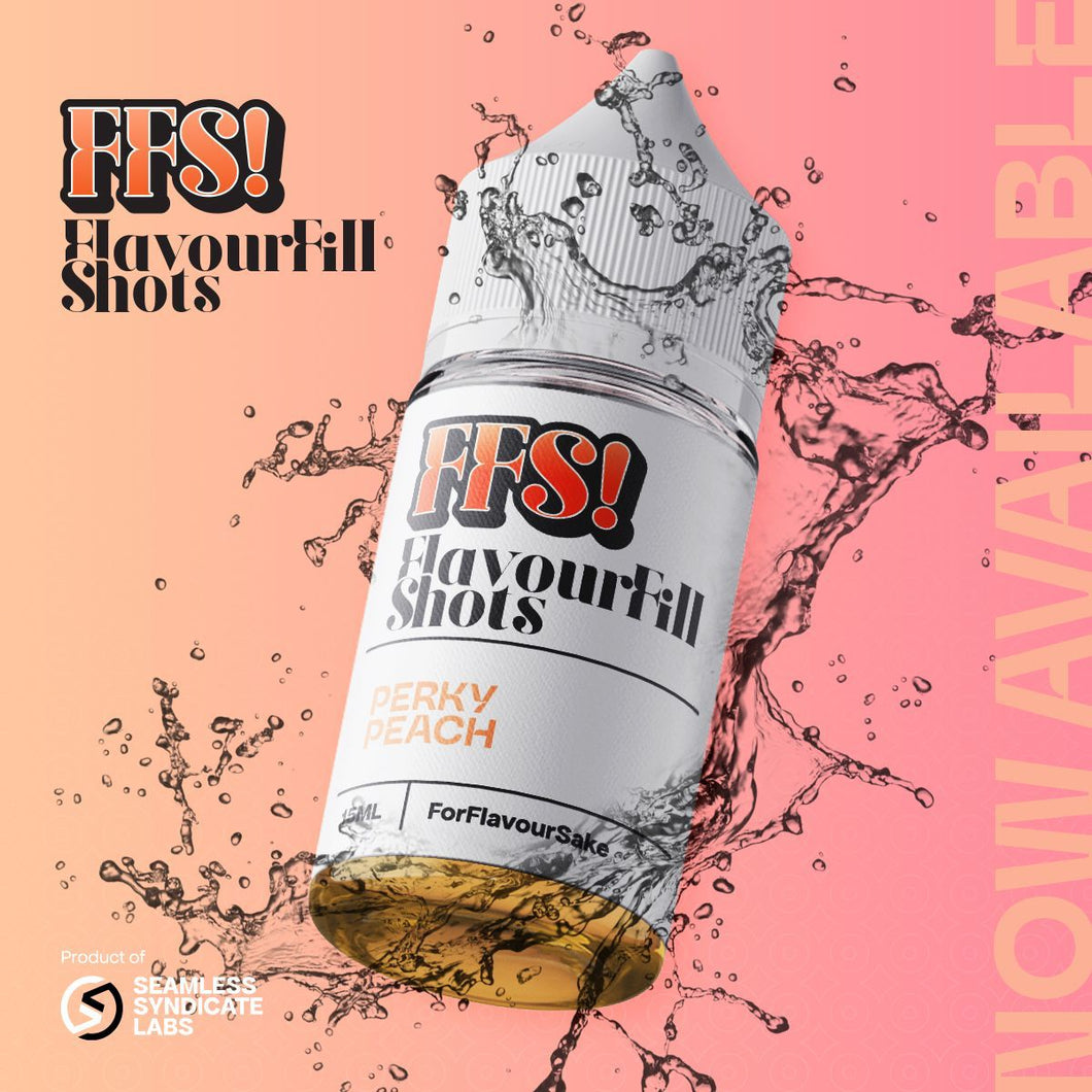 FlavourFill Shots LONGFILL - FFS! Perky Peach Salt/MTL 30ML