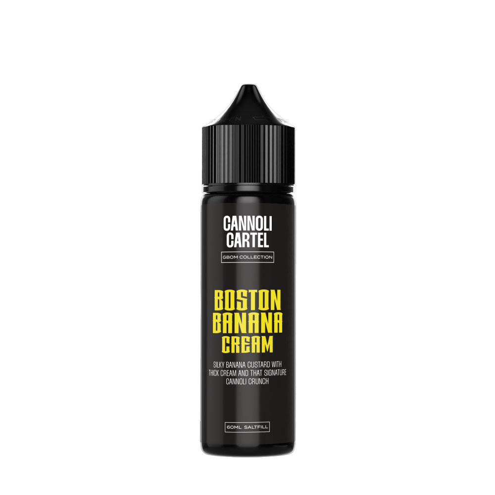 Cannoli Cartel LONGFILL - Bostan Banana Cream SALT, 60ml