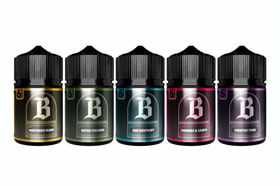 Tobacco Bastards 6Zero Flavour  LONGFILL - B$tch Virginia MTL/Salt, 60ml