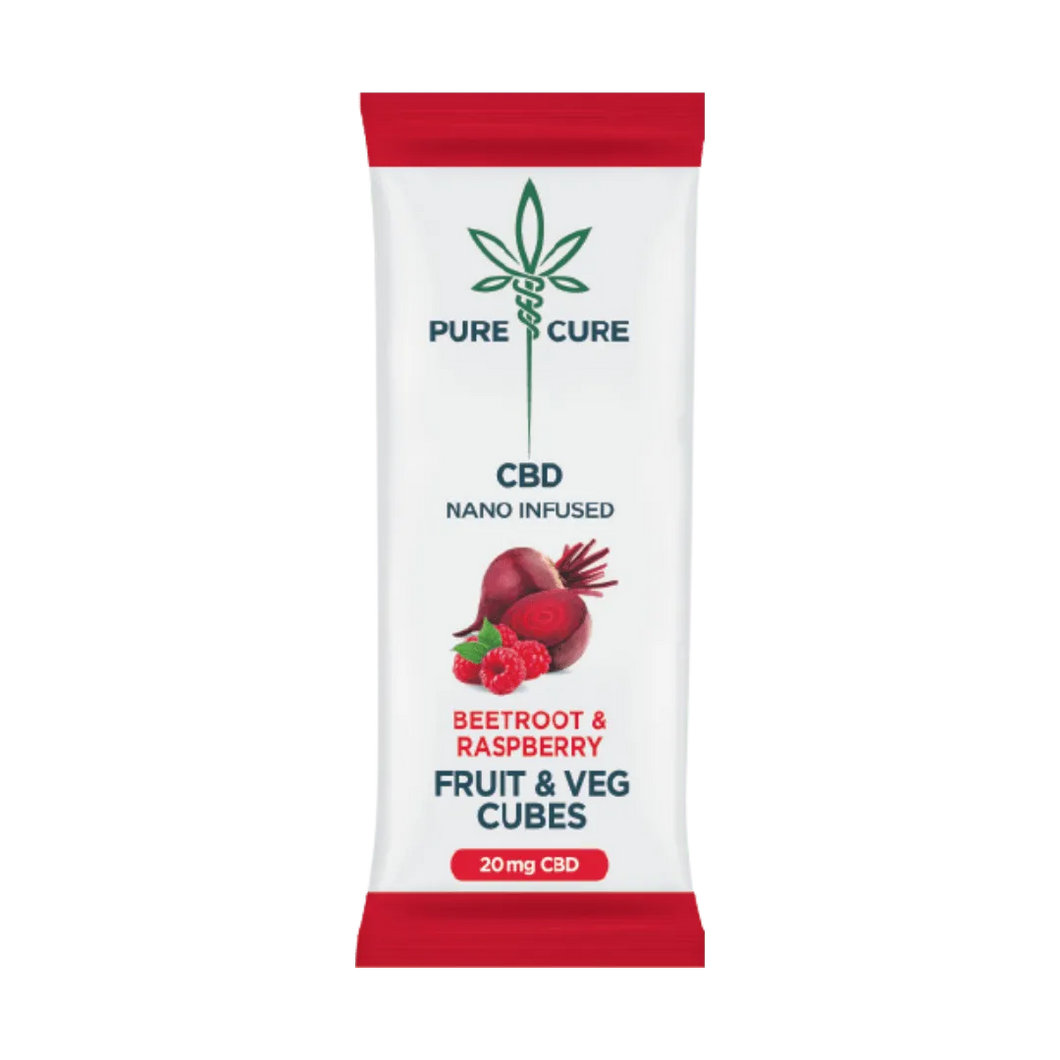 Pure Cure - Fruit & Veg Cubes 20mg CBD
