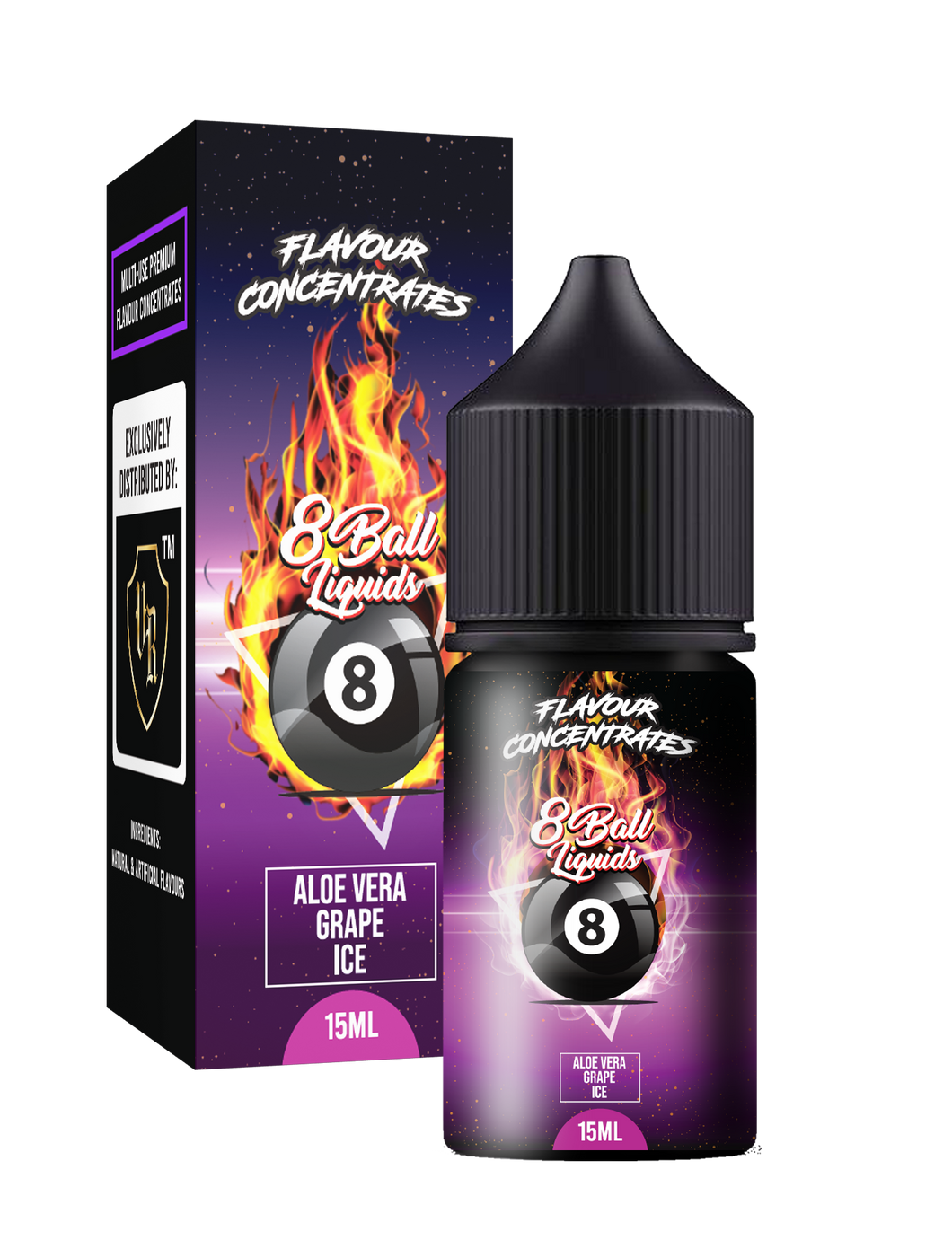 8 Ball LONGFILL - Aloe Vera Grape MTL/Salt 30ML