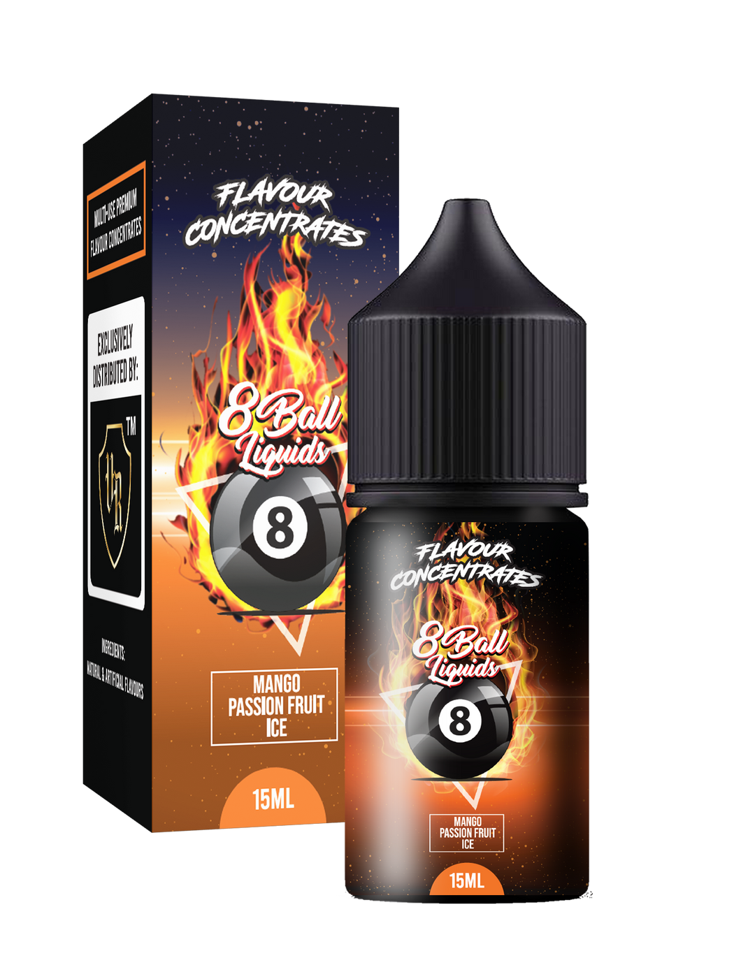 8 Ball LONGFILL - Mango Passionfruit MTL/Salt 30ML