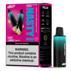 Nasty PX10 Pod Cartridges (50mg), 5000 puff Disposable (1PCS)