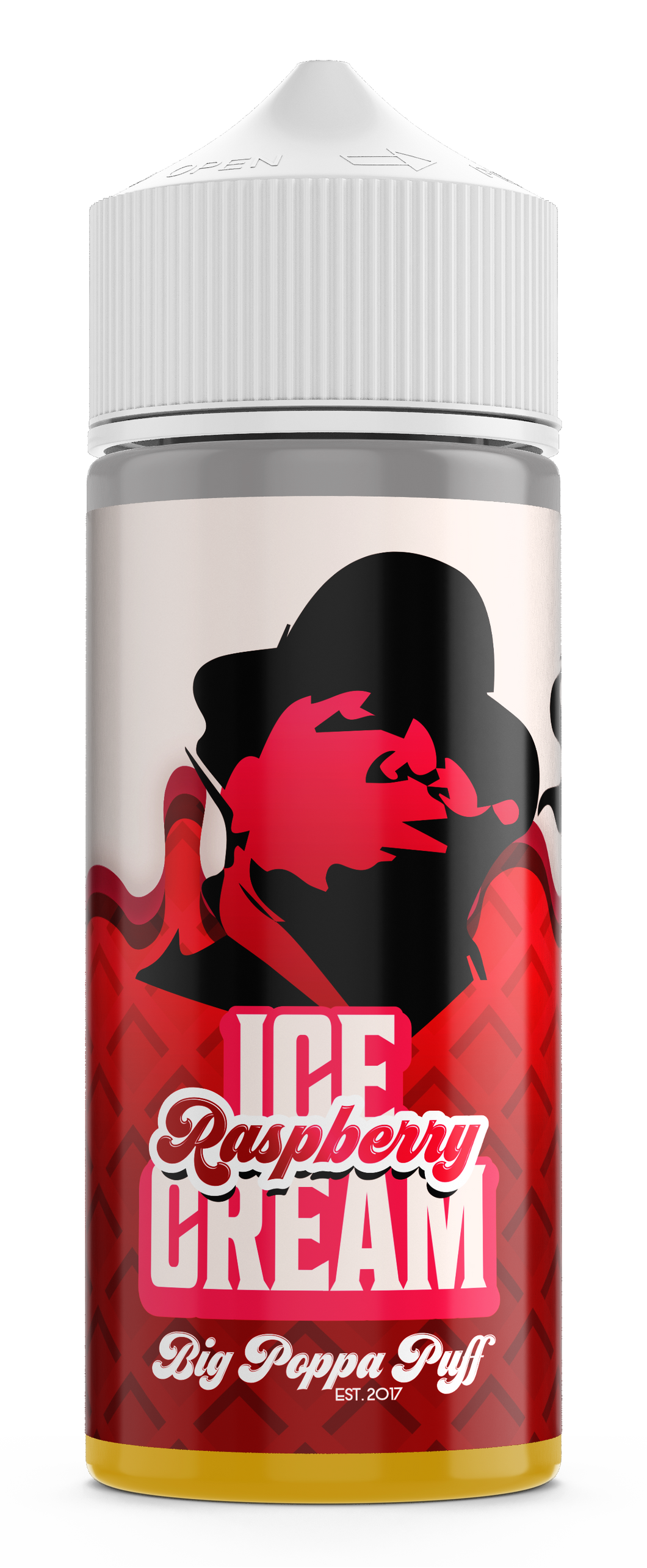 Big Poppa Puff LONGFILL - Raspberry Ice Cream, 120ml