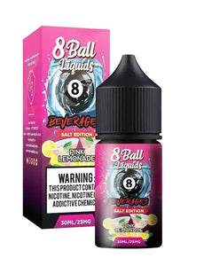 Vape Republic - 8 Ball Pink Lemonade Salt Nic, 30ml