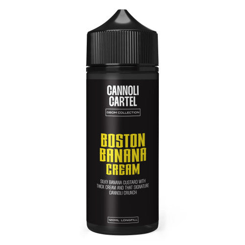 Cannoli Cartel LONGFILL -  Boston Banana Cream, 120ml