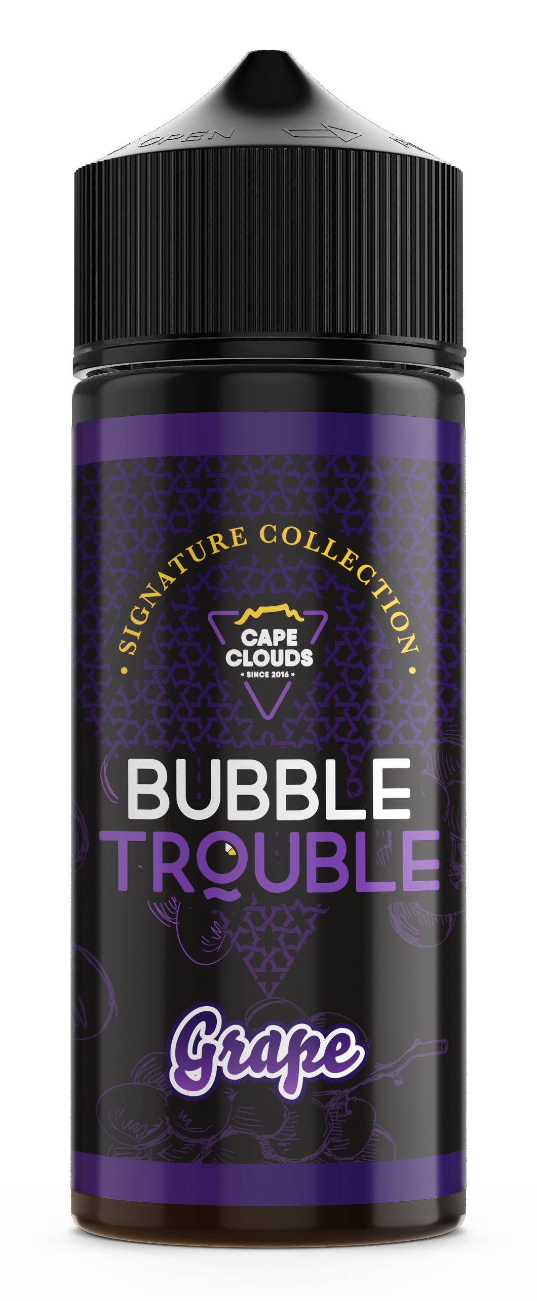 Cape Clouds LONGFILL - Bubble Trouble Grape 120ml