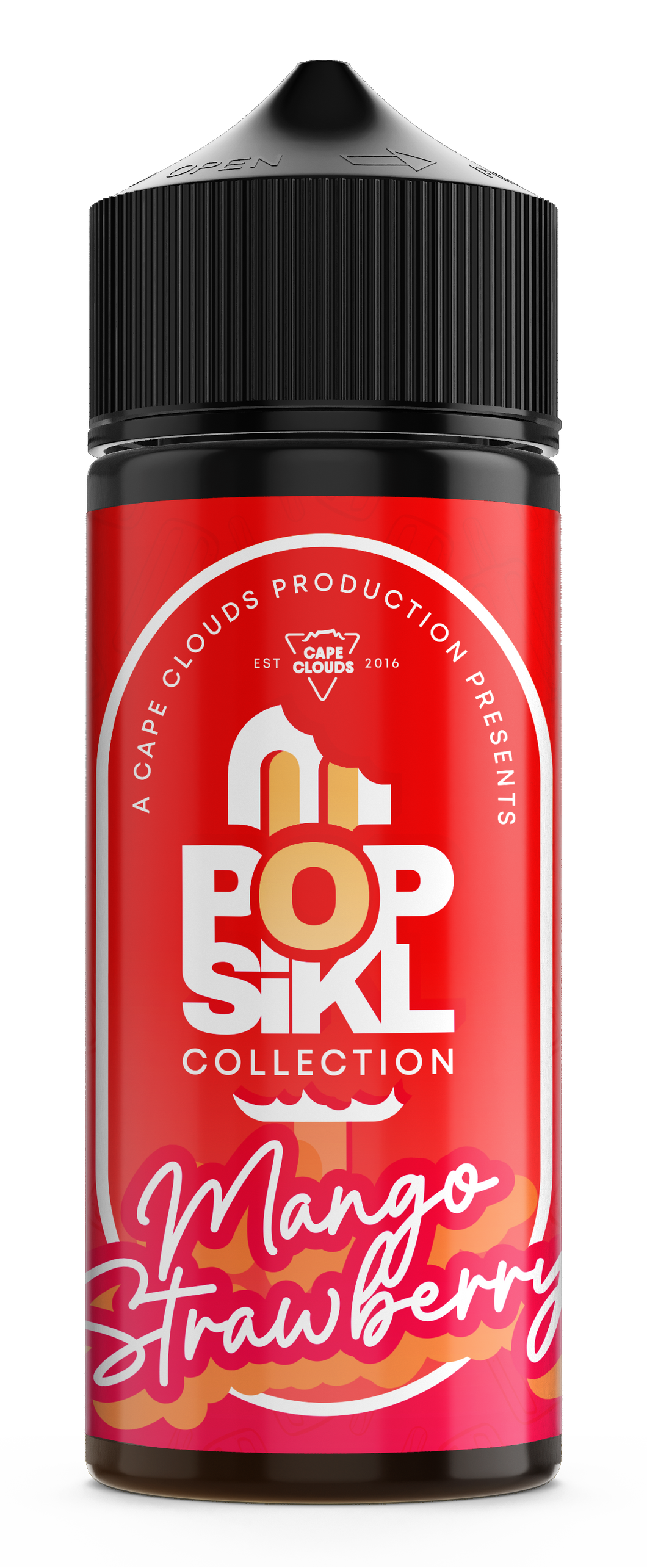 Popsikl AROMA LONGFILL (30ML) - Mango Strawberry, 120ml