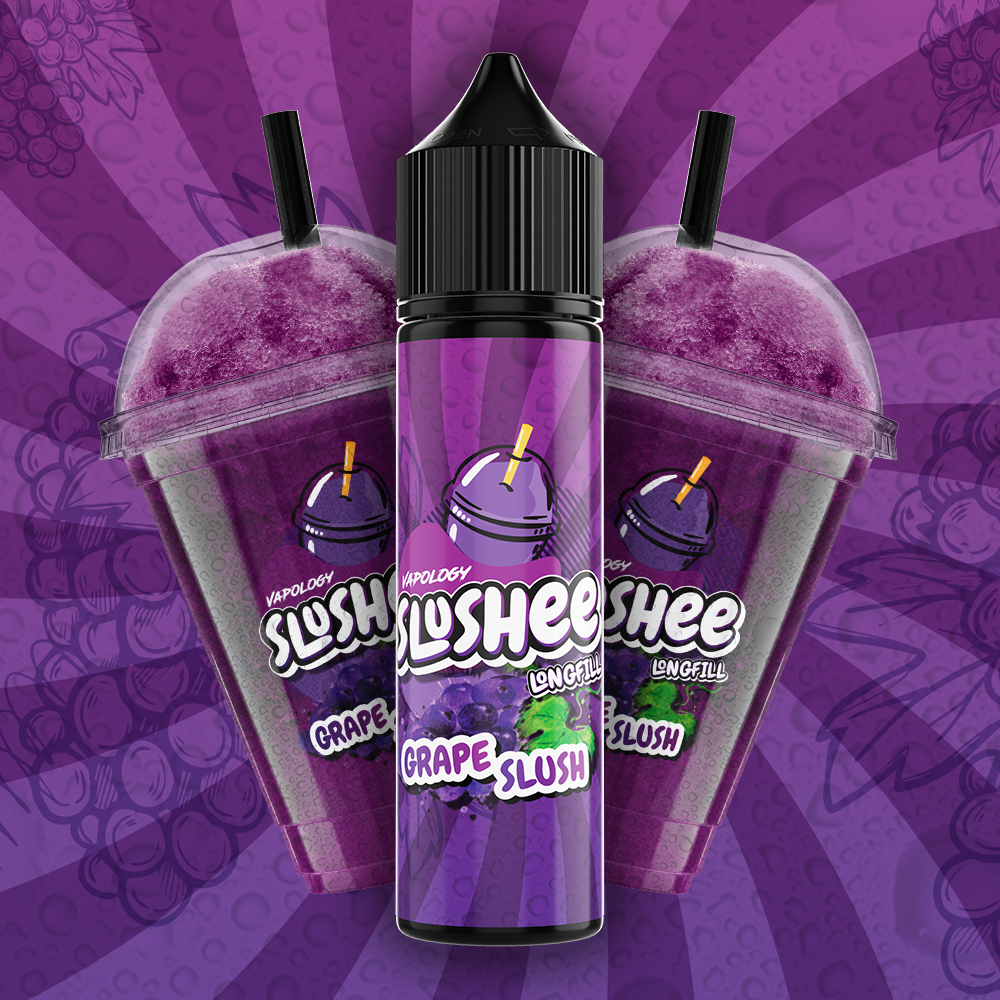 Vapology LONGFILL - Grape Slushee SALT 60ml
