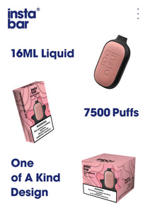 InstaBar MAX 5% 7500 Disposables