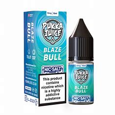 Pukka Juice LONGFILL- Blaze Bull Nic Salts, 30ml