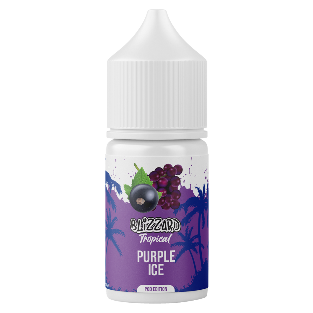 Blizzard LONGFILL - Purple Ice MTL/Salt 30ML