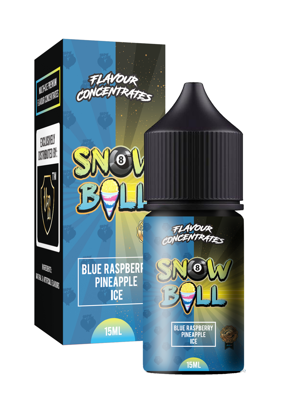 Snow Ball  LONGFILL - Blue Raspberry Pineapple Ice MTL/Salt 30ML
