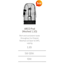 Load image into Gallery viewer, Smok - Arco Pod (1.1ohm) Replacement Coil 3ml,(1pc)
