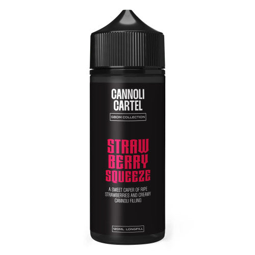 Cannoli Cartel LONGFILL - Strawberry Squeeze, 120ml