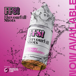 FlavourFill Shots LONGFILL - FFS! Creamy Strawberry Salt/MTL 30ML