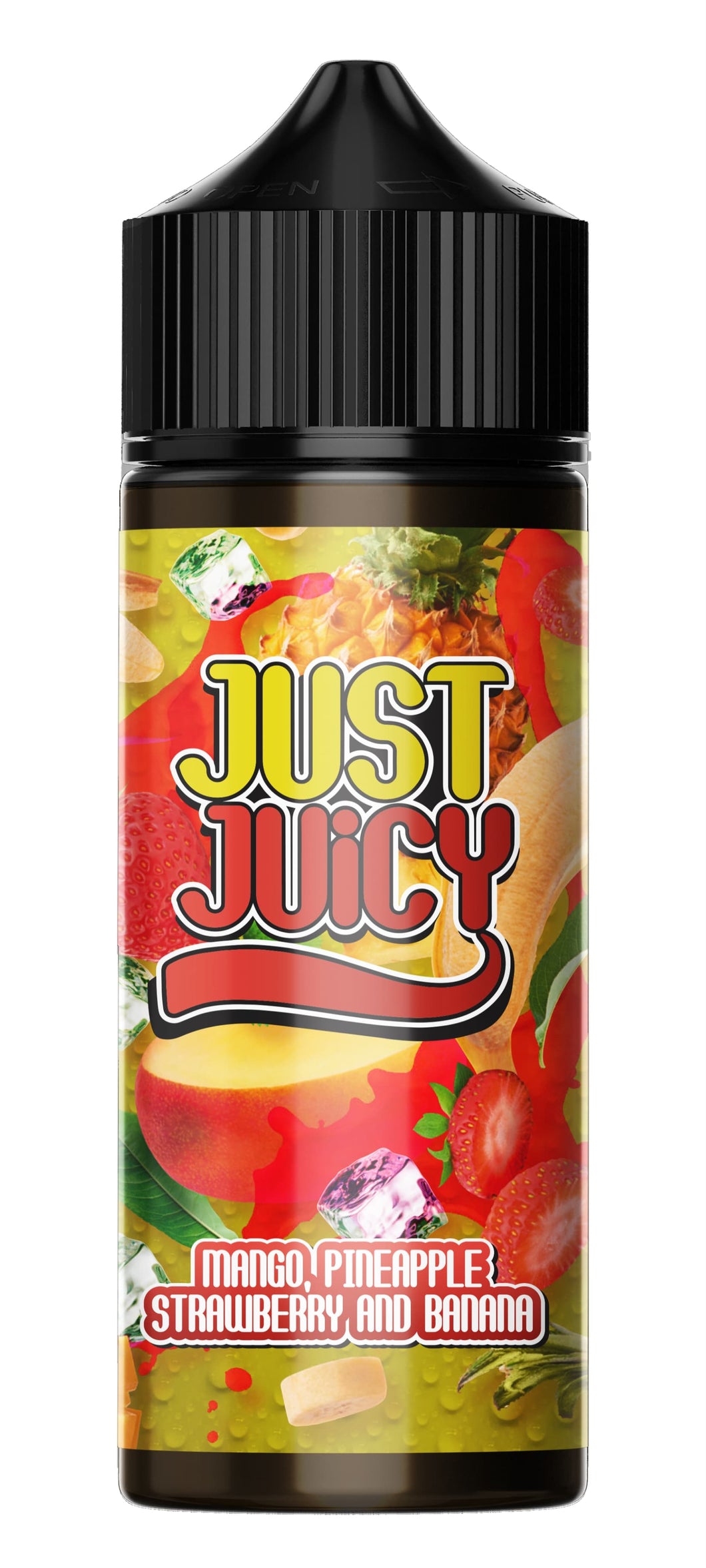 Just Juicy LONGFILL - Mango Strawberry Pineapple & Banana 120ml