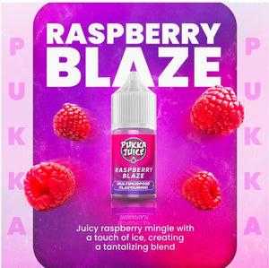 Pukka Juice LONGFILL- Raspberry Blaze Nic Salts, 30ml