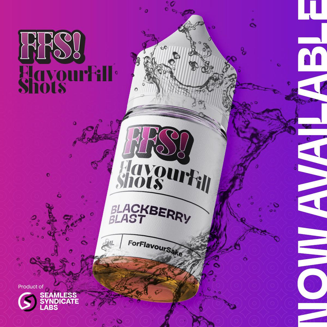 FlavourFill Shots LONGFILL - FFS! Blackberry Blast Salt/MTL 30ML