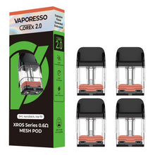 Load image into Gallery viewer, Vaporesso - XROS (0.6 ohm) 3ml COREX 2.0 Pods (1PC)
