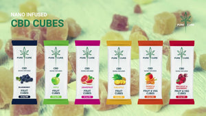 Pure Cure - Fruit & Veg Cubes 20mg CBD