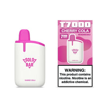 Load image into Gallery viewer, Solo Bar - T7000 Puff Disposable, 50MG
