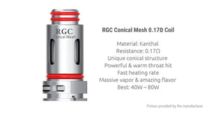 Smok - RPM80, RGC Mesh Coil (0.17Ohm)
