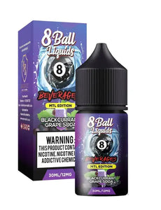 Vape Republic - 8 Ball Blackcurrent Grape Soda MTL 12mg, 30ml