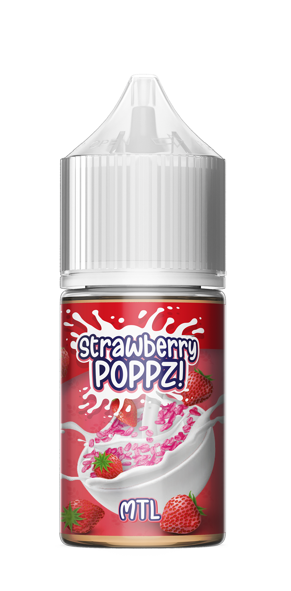 Fresh E-liquid - Strawberry Poppz MTL 12mg, 30ml