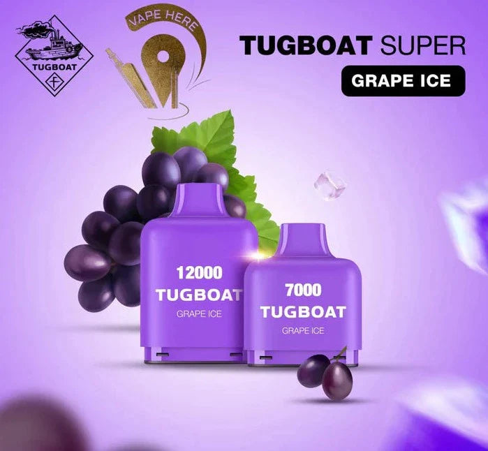 Tugboat Super (50mg) 12000 Puff Cartridges