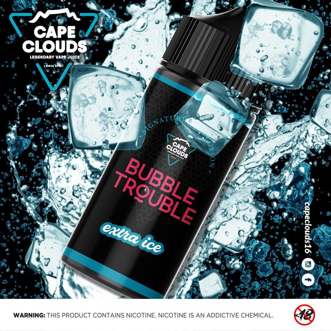 Cape Clouds - Bubble Trouble EXTRA Ice ,120ml