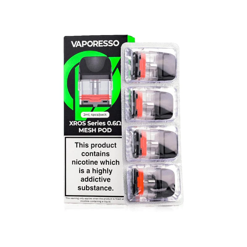 Vaporesso - XROS 0.6Ohm Series 2ml Cartridge,  (1PC)