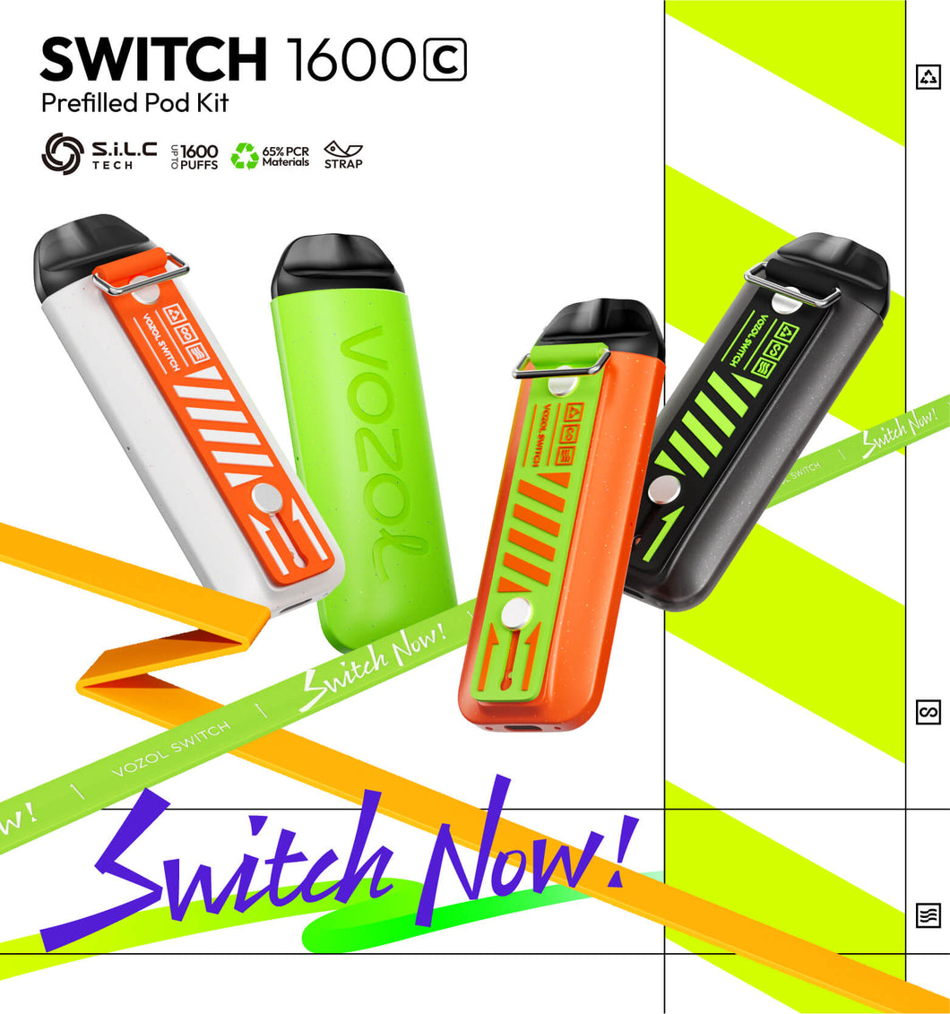 Vozol - Switch 1600 (5%) Disposable Kit