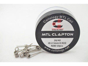 Coilology  - MTL Clapton Wire 0.92ohm 2.5mm (10PCS)