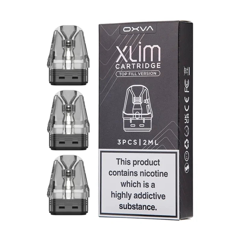 OXVA - Xlim (0.8ohm) Top Fill Cartridge,  (1PC)