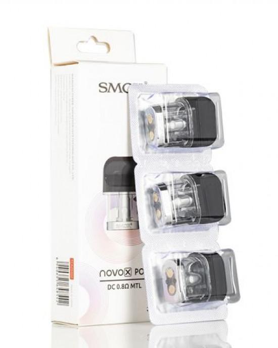 Smok - Novo X Cartridge Mesh 0.8ohm (3Pcs)