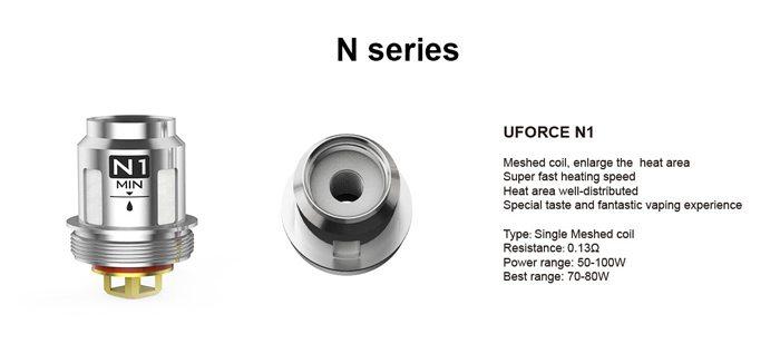 VooPoo - Uforce coils - Various Singles